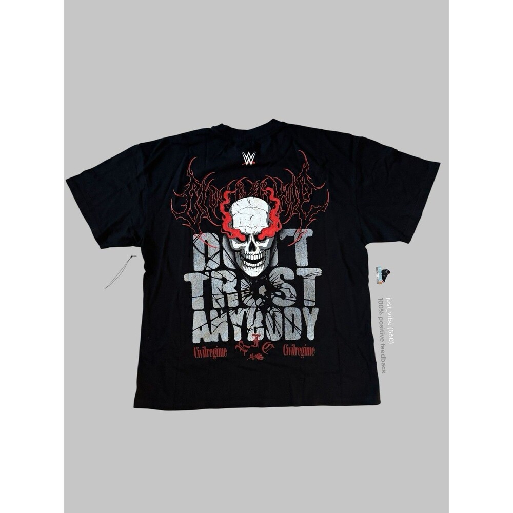 Civil Regime x WWE Stone Cold “Don’t Trust Anybody” Oversized Men’s XL NWT